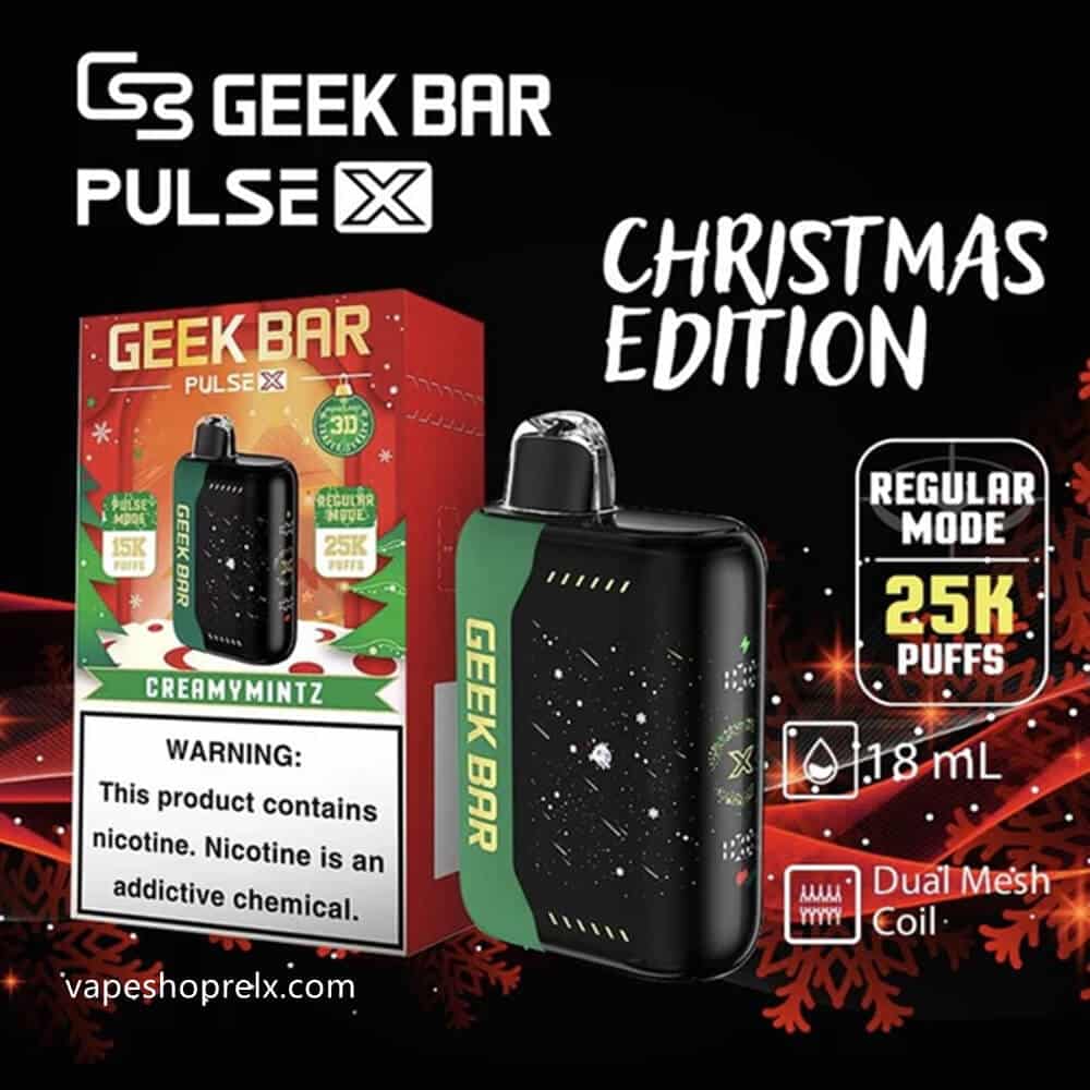 GEEK BAR PULSE X 25000口 星空系列｜拋棄式大口數・口感穩定耐抽