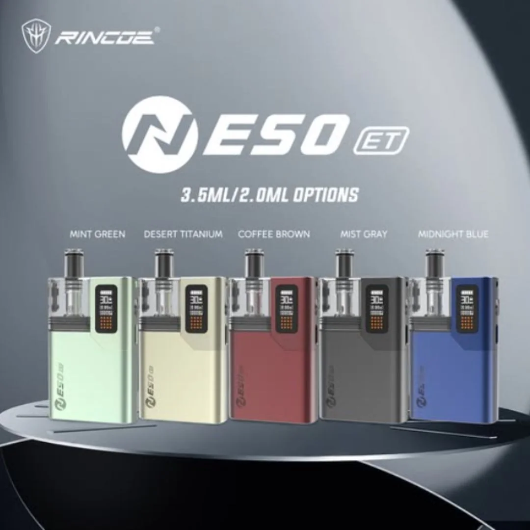 Rincoe Neso ET 小煙主機｜輕巧設計，極致煙霧