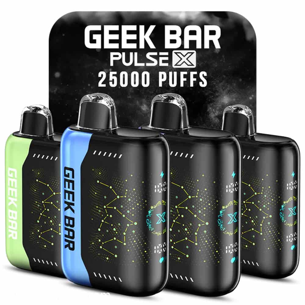 GEEK BAR PULSE X 25000口 星空系列｜拋棄式大口數・口感穩定耐抽