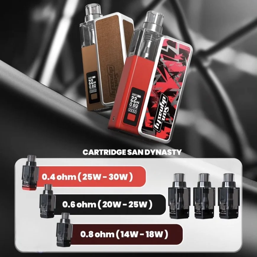 San Dynasty 小海豚 30W 小煙主機｜便攜大功率，持久享受