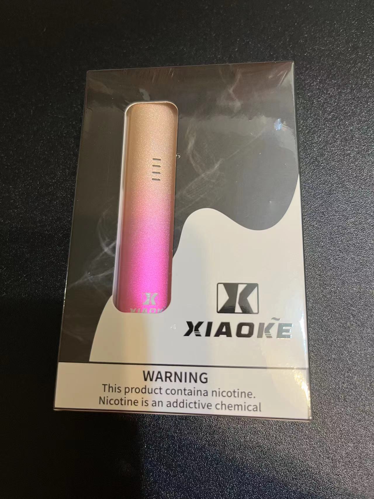 XIAOKE梟客五代電子煙主機｜三檔功率調節・Type-C快充｜兼容五代煙彈・台灣現貨