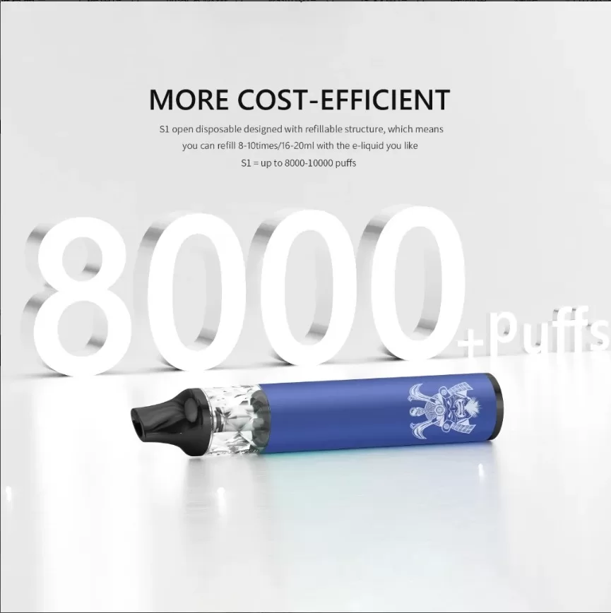 DISPOSABLE BARS 將軍 S1 拋棄式主機｜支持多次注油｜耐用便捷