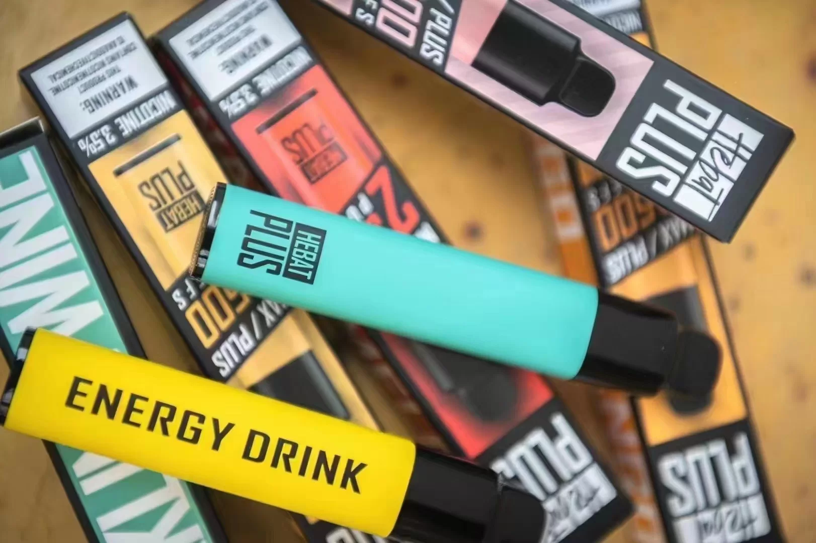 Hebat 喜貝 高品質一次性電子煙 多口味拋棄式設計