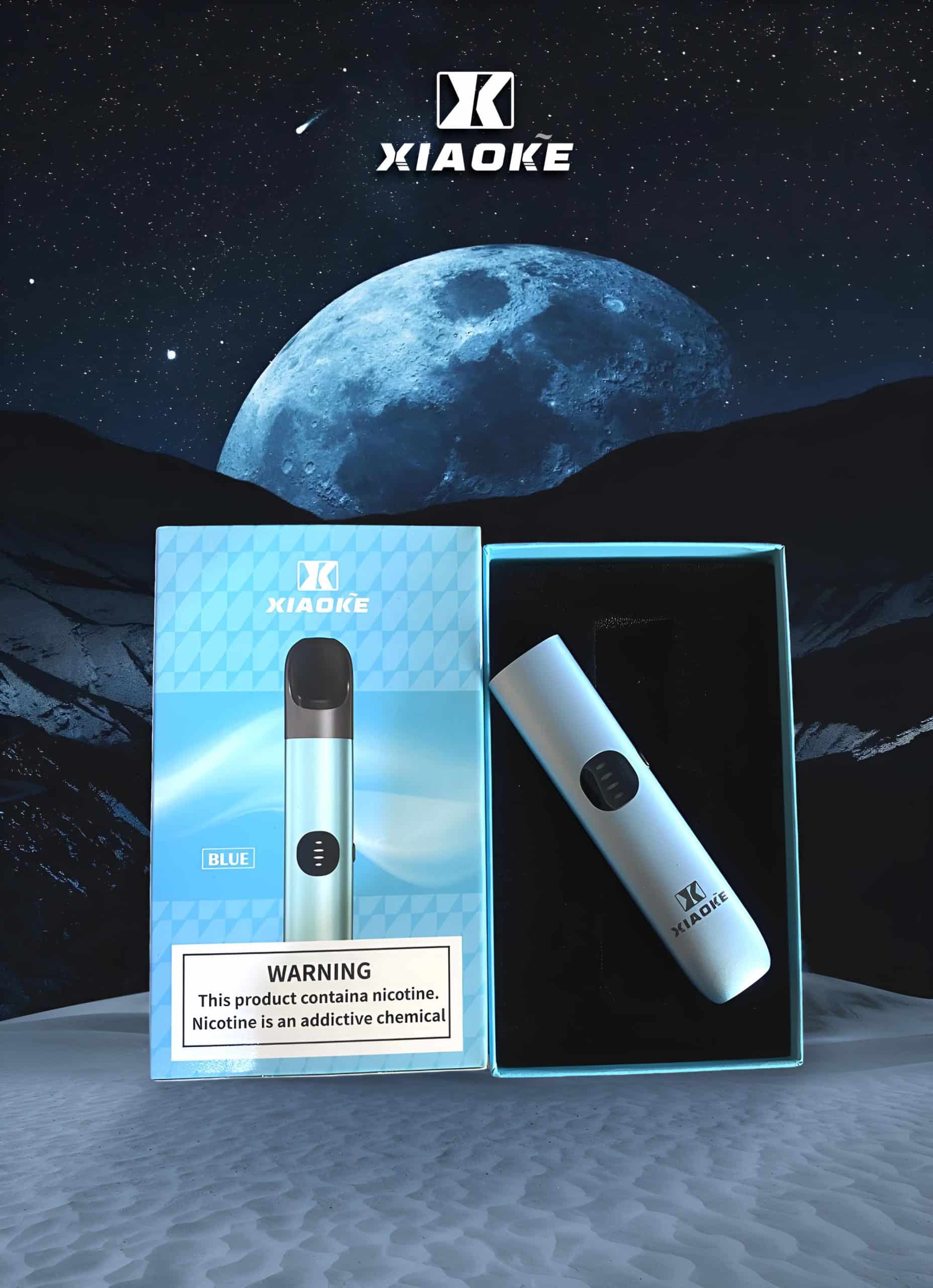 XIAOKE梟客6代電子煙主機｜三檔功率調節・快充長續航｜兼容4/5/6代煙彈・炫彩燈效設計