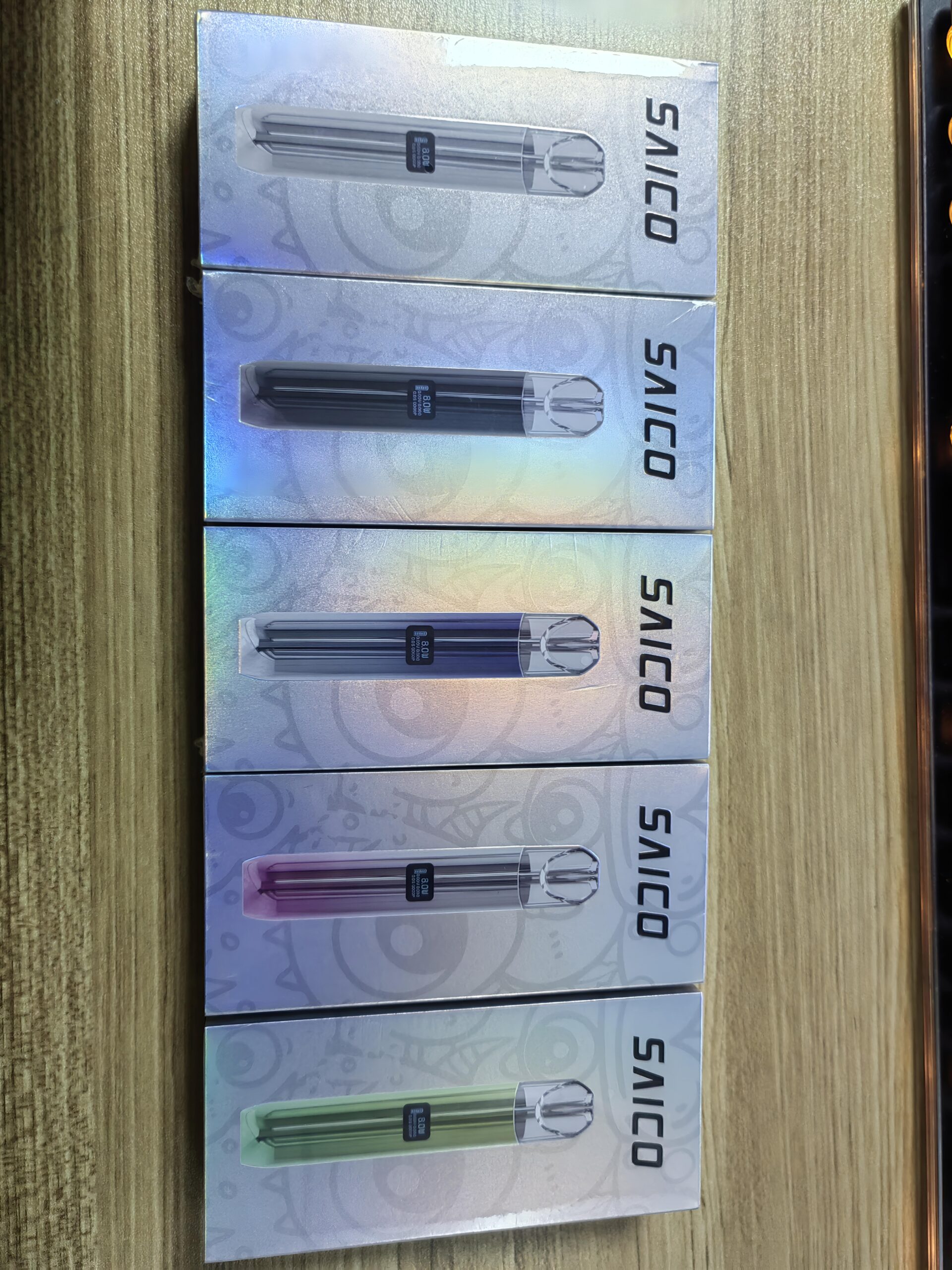 Saico 炫刻電子煙主機丨36款配色可選·LED燈效設計｜電子煙專賣