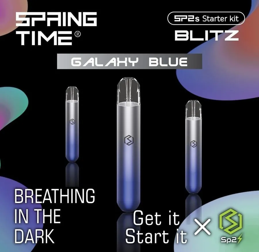 SP2霧面發光電子煙主機｜高效霧化體驗｜全面適配一代煙彈