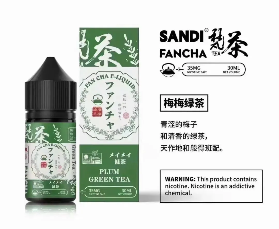 SANDI FANCHA日本梵茶煙油 30ML/35MG【買五送一