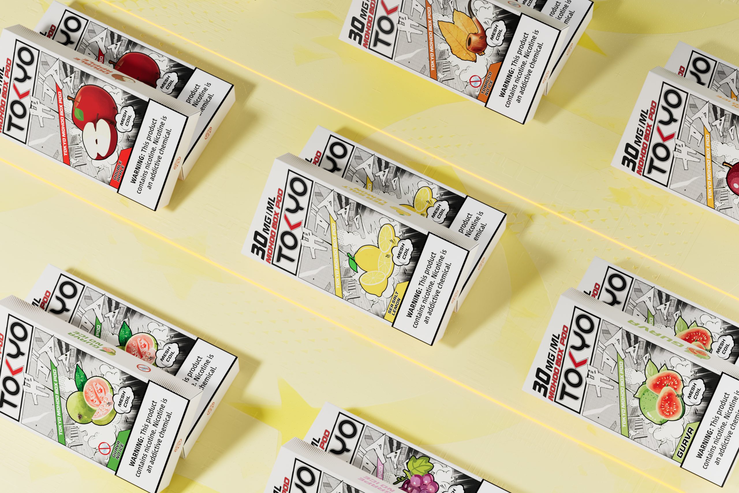 TOKYO MOHOO BOX 東京魔盒煙彈｜大容量換彈式主機・買三盒加100送主機・台灣電子菸批發