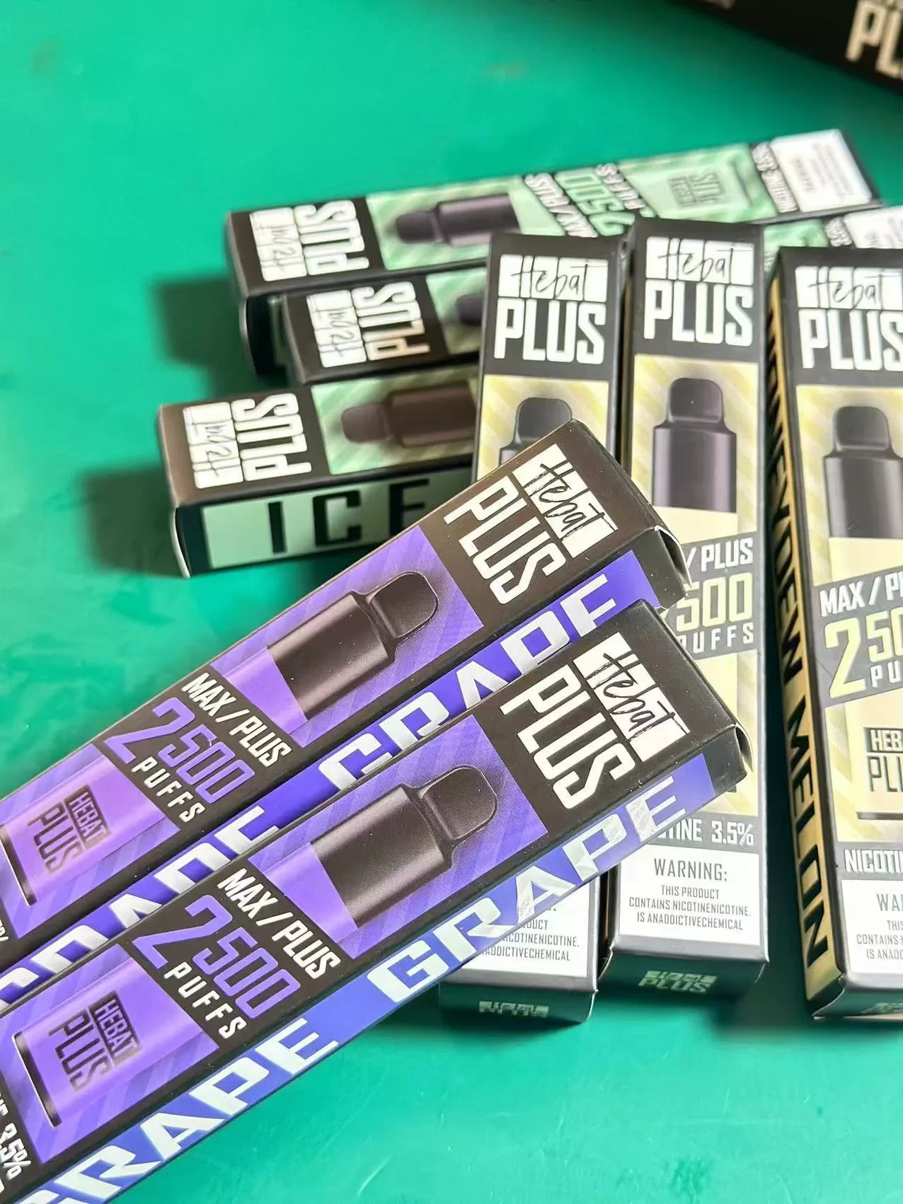 Hebat 喜貝 高品質一次性電子煙 多口味拋棄式設計