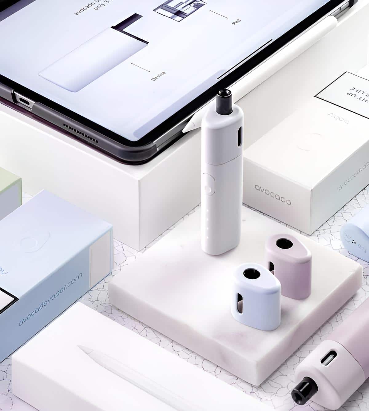 VAPTIO AVOCADO BABY 酪梨寶寶主機套裝｜附空煙彈與替換倉｜台灣711到付