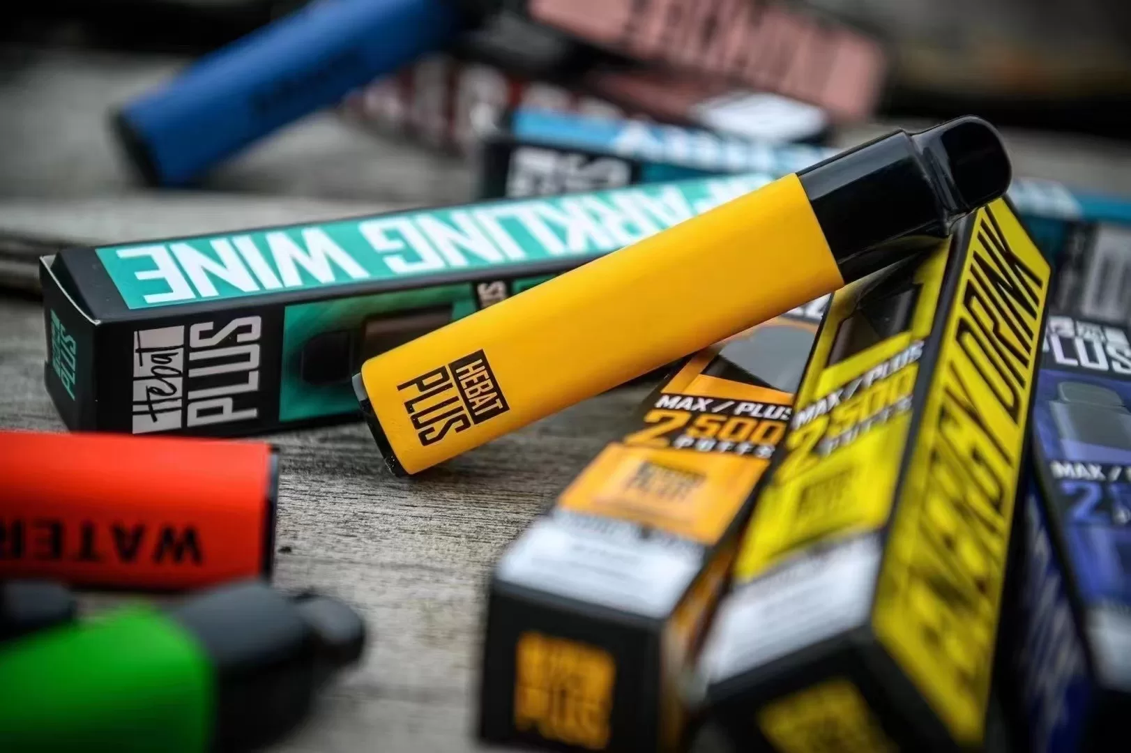 Hebat 喜貝 高品質一次性電子煙 多口味拋棄式設計