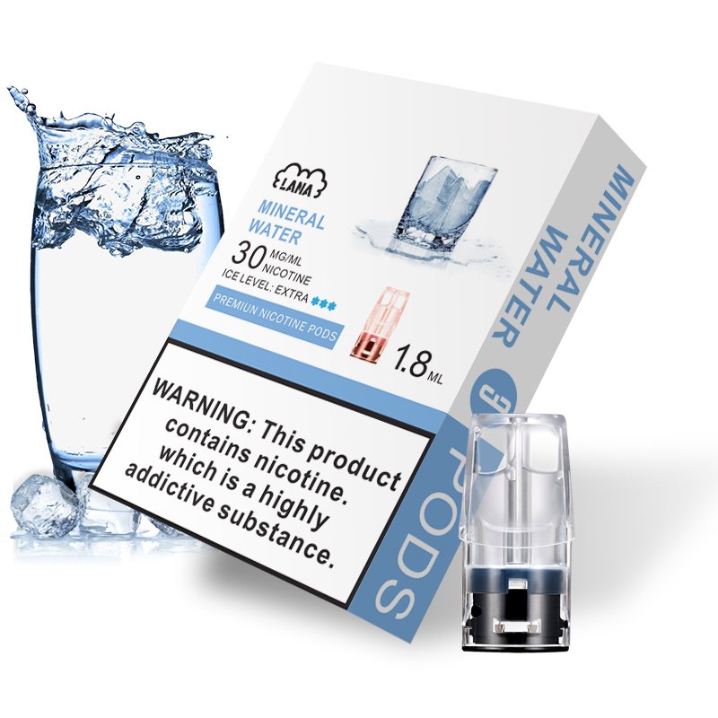 LANA 一代專用煙彈｜三入裝｜2.5ML｜35款風味與LED發光效果