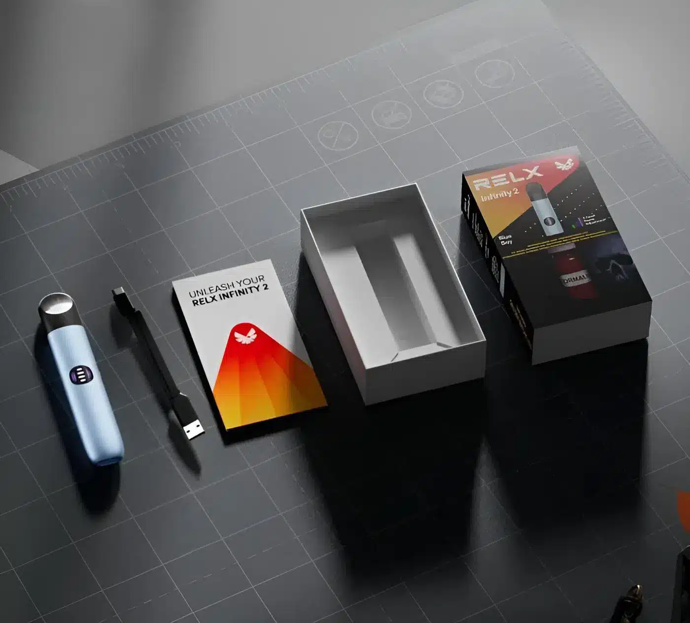 RELX 悅刻6代電子煙主機｜Infinity 2三檔功率調節｜Type-C快充｜多款煙彈適配